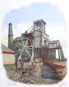 Robinson's Shaft, South Crofty by Nick Talbott