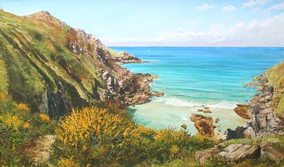 Mermaid Cove, Zennor by Stephen Cummins